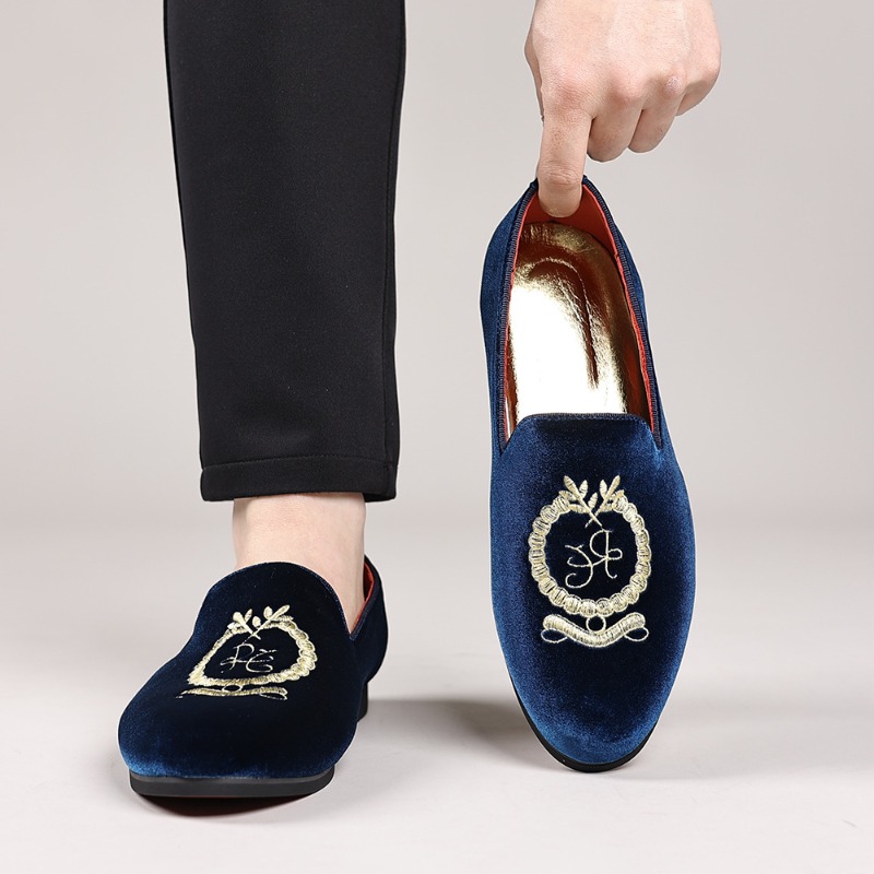 Embroidery Design Free - Mocasines de diseñador de lujo, zapatos