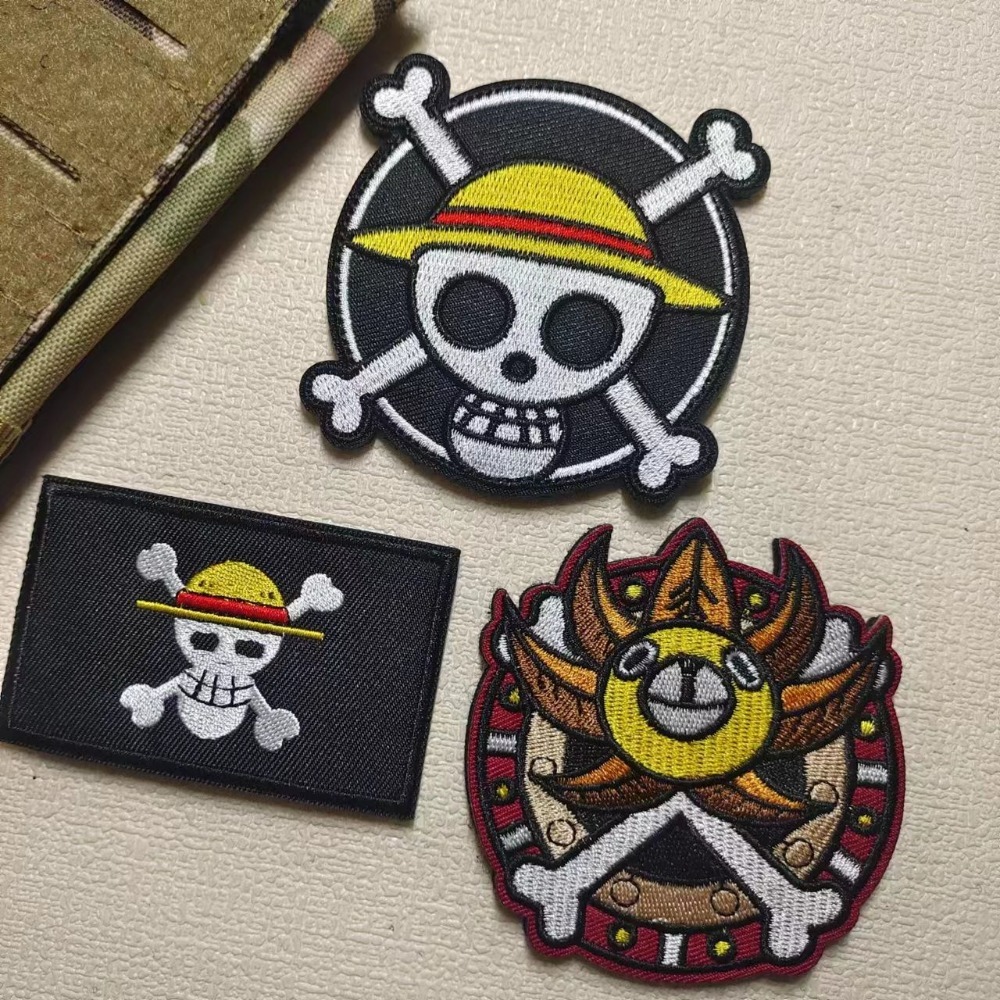 Embroidery Patches - Parches de dibujos animados de One