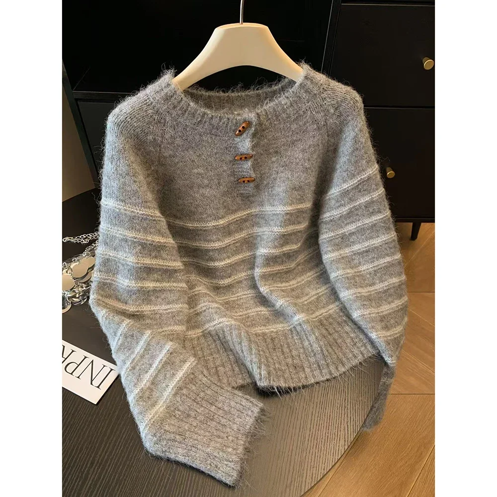 Embroidery Fashion - Suéter de Lana y Cachemira a