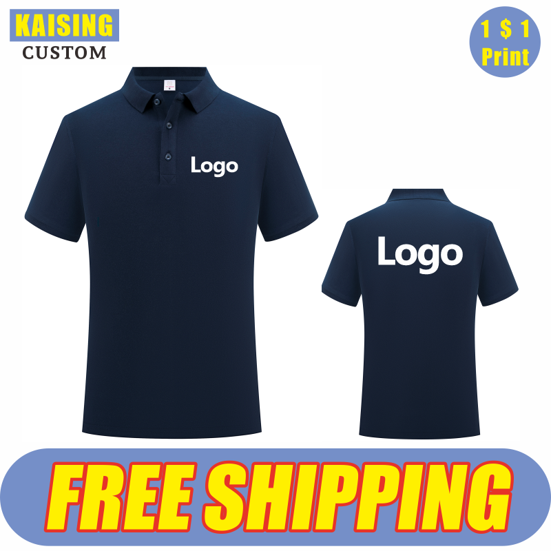 Embroidery On Shirt - KAISING Polo de algodón puro de