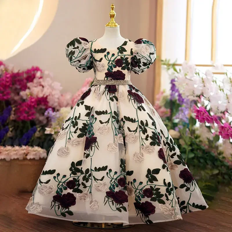 Embroidery Abaya - Vestidos de Noche largos de lujo