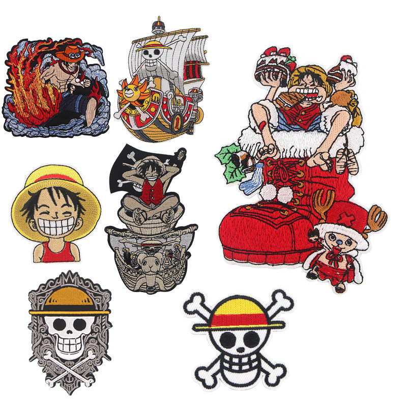 Embroidery Patches - Parches bordados de anime japonés, parches