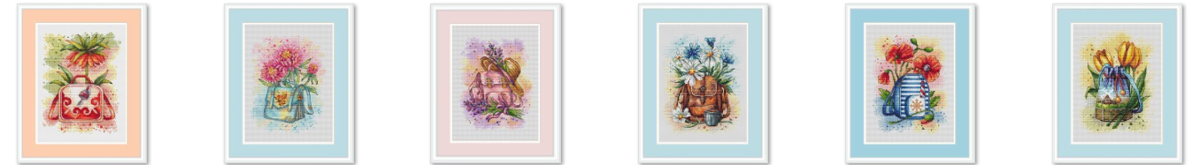 Embroidery Backpack Kit - Kit de punto de cruz 14CT