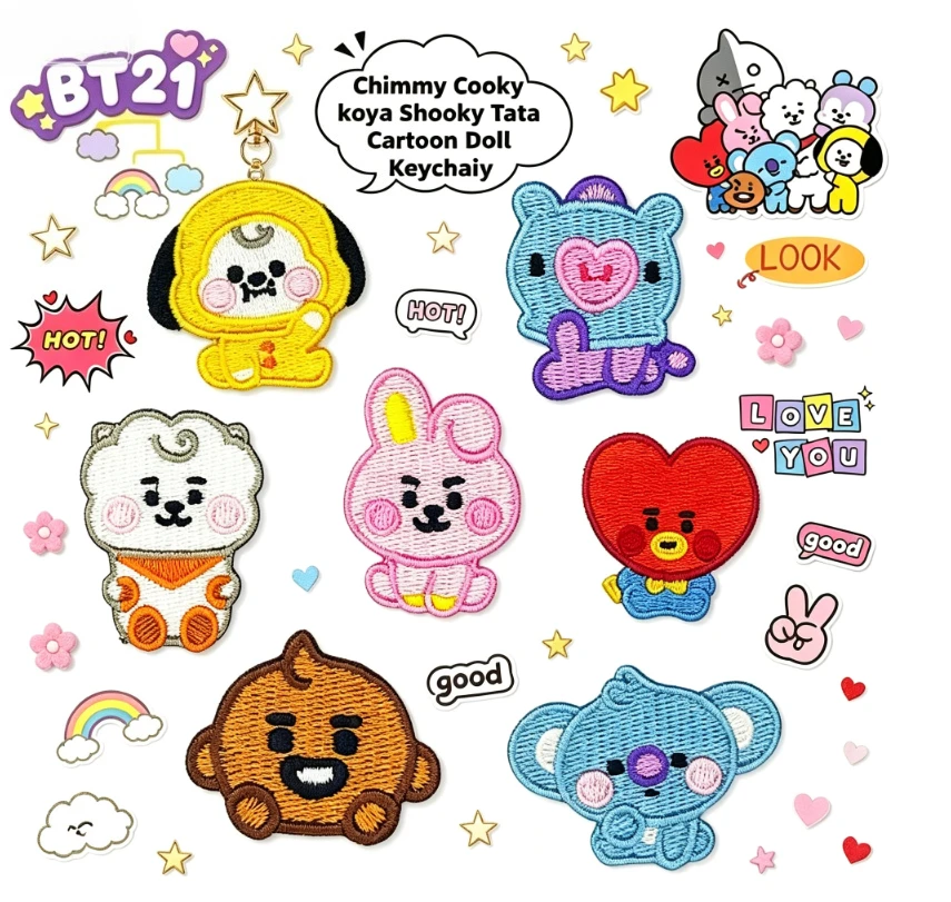 Embroidery Patches - Parche Bordado Autoadhesivo con Todos los