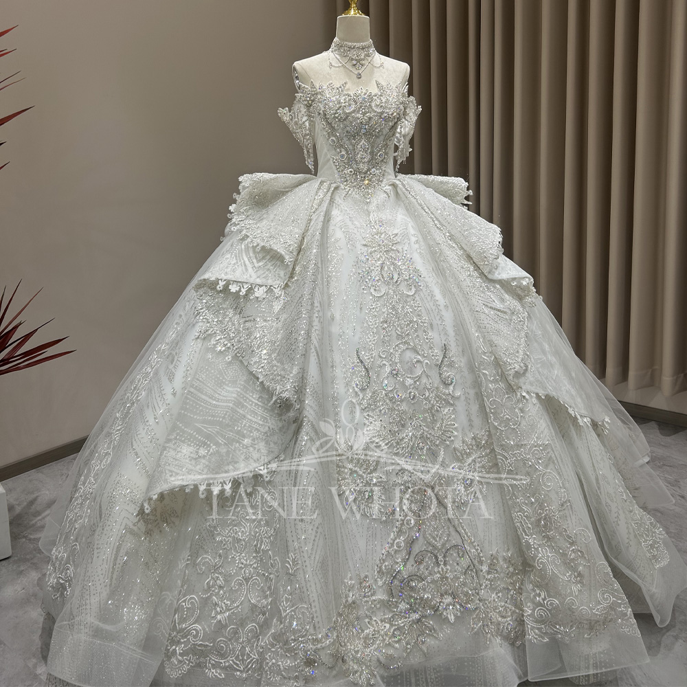 Vestidos De Mariée Sur Mesure  - Embroidery Organza reseña y precio