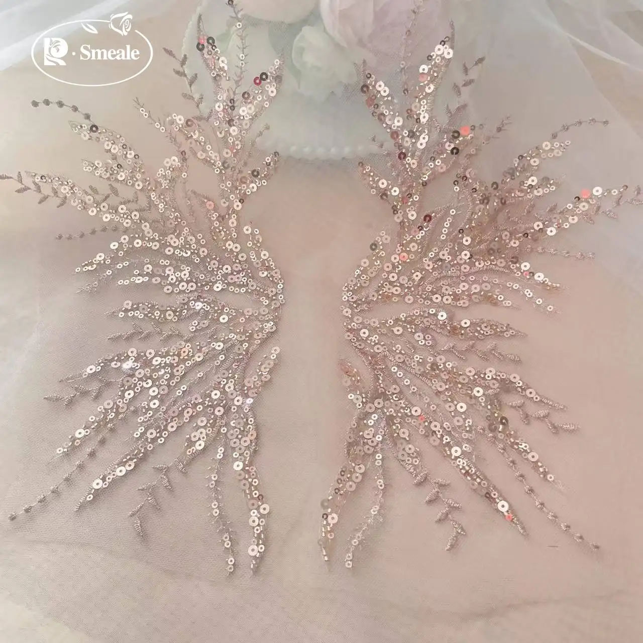 5 pares-2 pares. Apliques de e - Embroidery Roses reseña y precio