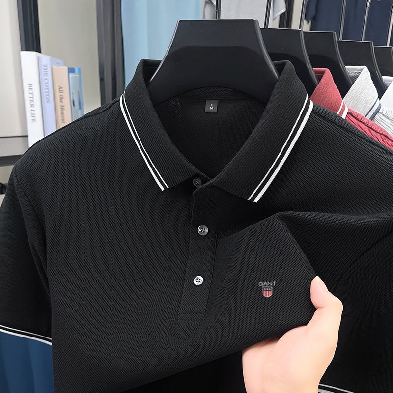 Camisa POLO de manga corta par - Embroidery Men Shirt reseña y precio