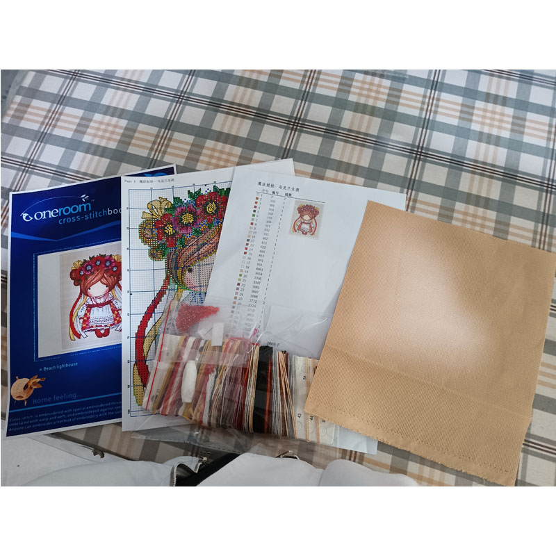 Kit de punto de cruz, conjunto - Embroidery Backpack Kit reseña y precio