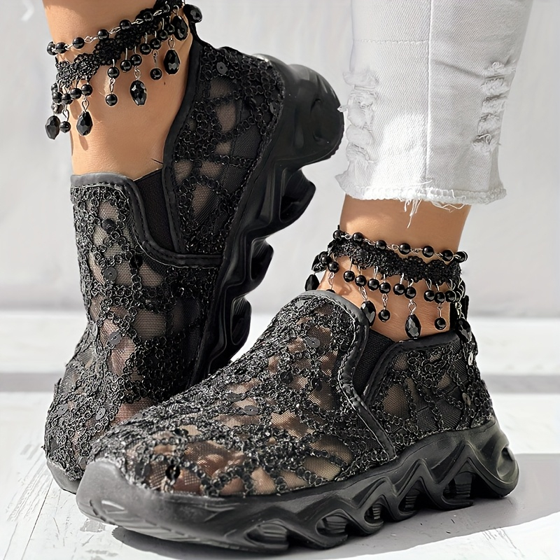 Zapatillas de deporte informal - Embroidery Design Free reseña y precio