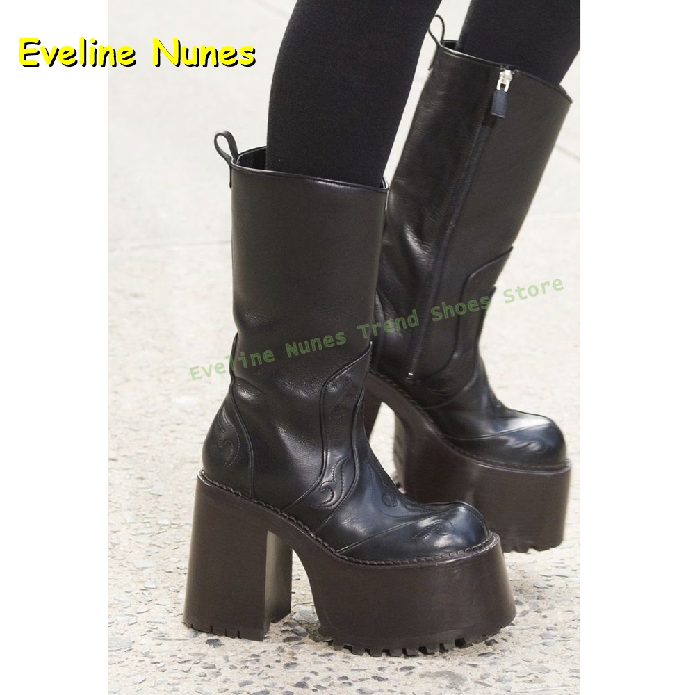 Botas hasta la rodilla con pla - Embroidery Fashion reseña y precio