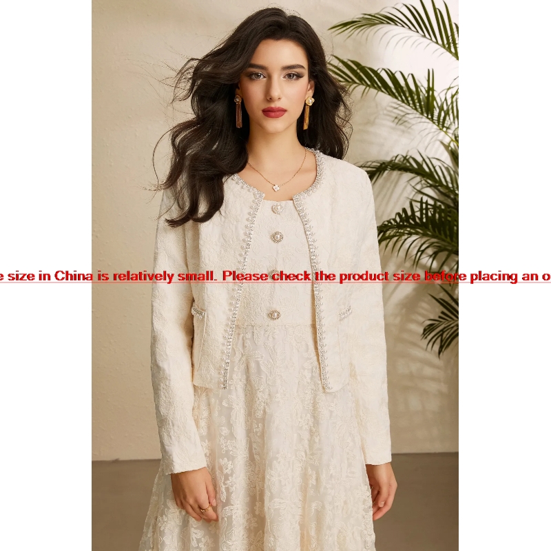 Conjunto Elegante de Encaje pa - Embroidery Cardigan reseña y precio