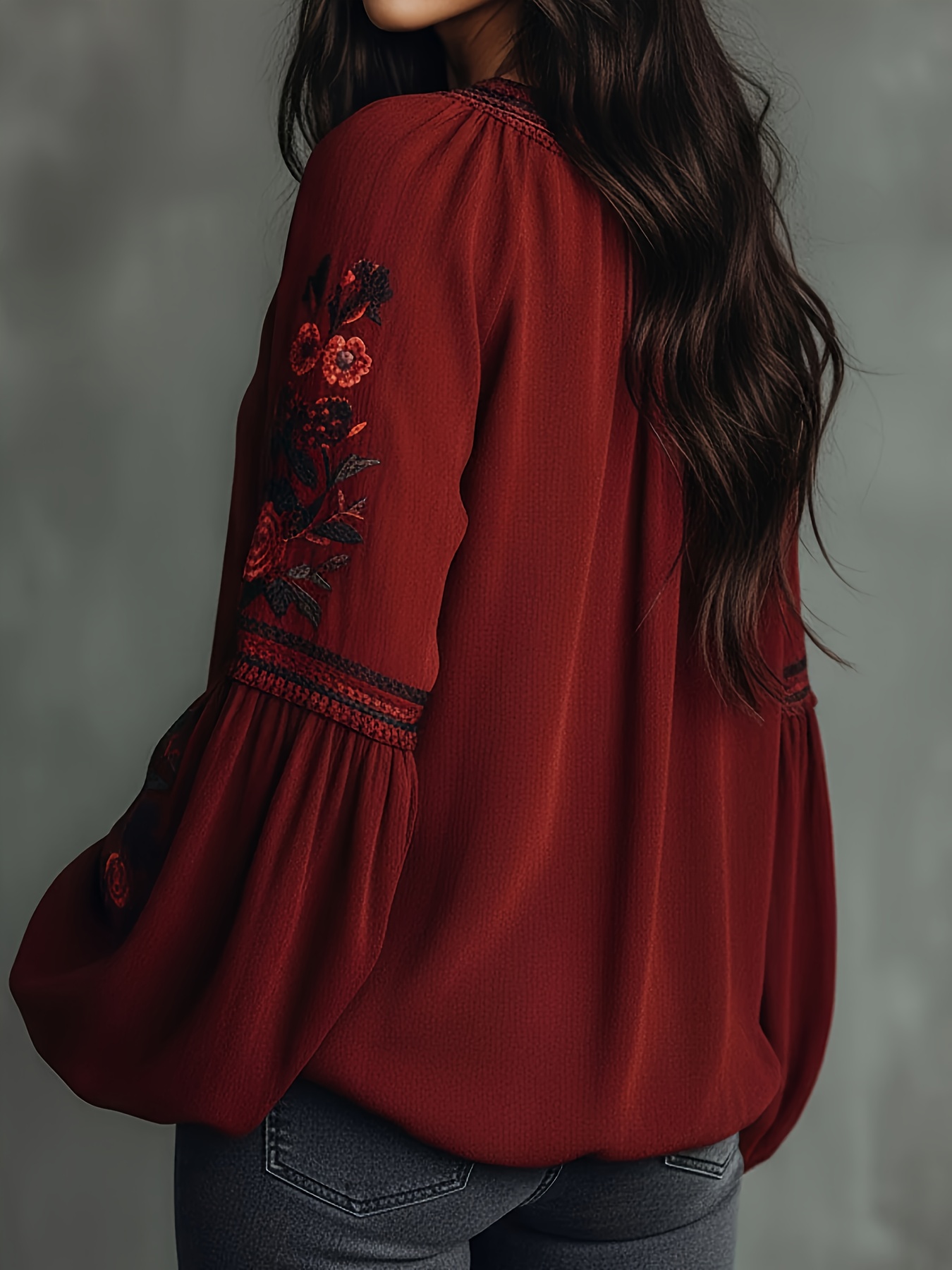 Blusa de primavera para mujer, - Embroidery On Shirt reseña y precio