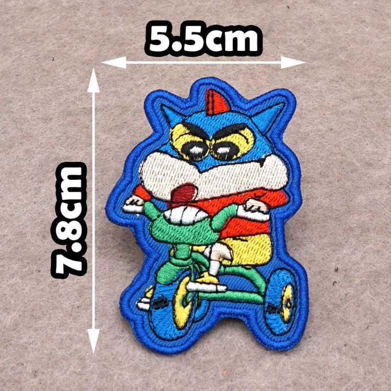 Crayon Shin-chan Nohara Shinno - Embroidery Patches reseña y precio