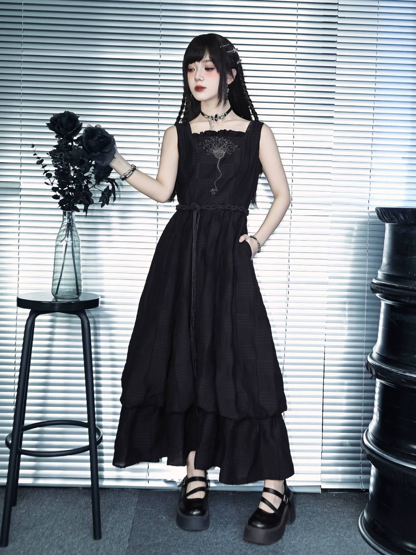 Nuevo Vestido de Doble Capa Ne - Embroidery Vest reseña y precio