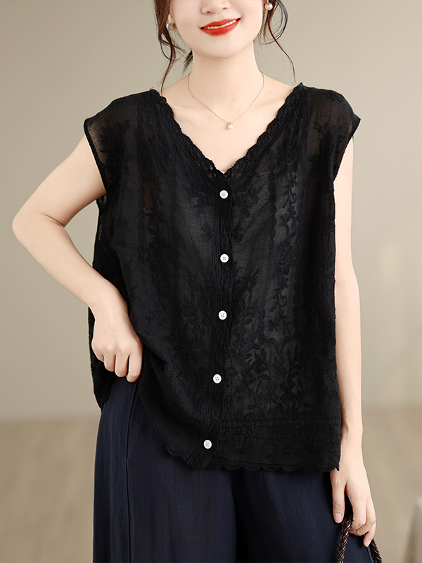 Nuevo Chaleco de Verano con Bo - Embroidery Vest reseña y precio