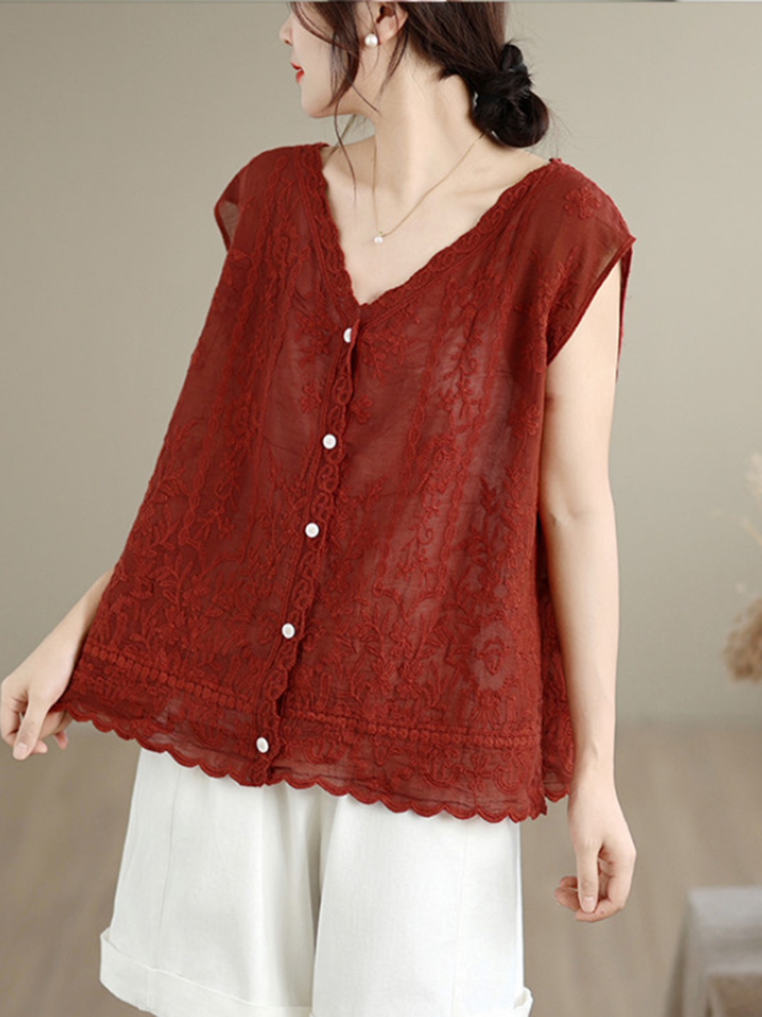 Nuevo Chaleco de Verano con Bo - Embroidery Vest reseña y precio