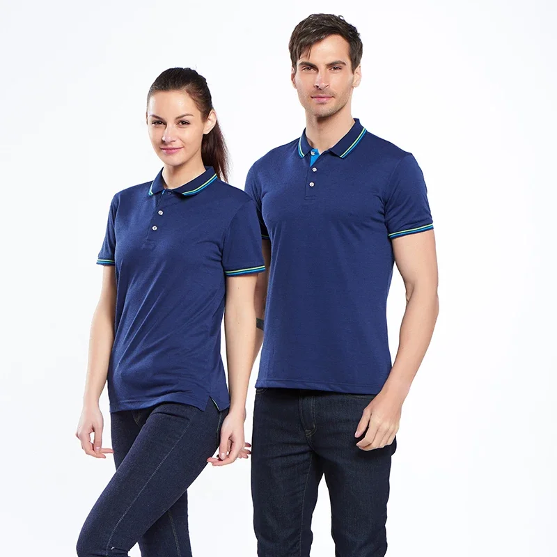 Polo de secado rápido con logo - Embroidery Men Shirt reseña y precio