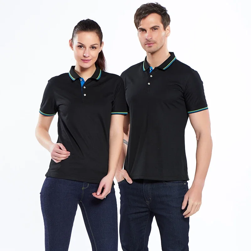 Polo de secado rápido con logo - Embroidery Men Shirt reseña y precio