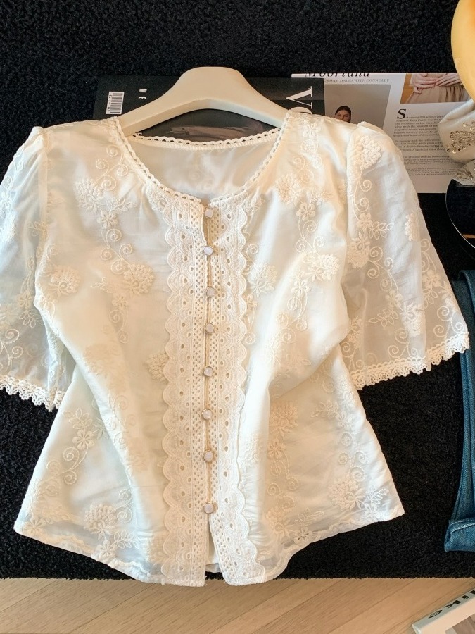 Camisa de Manga Corta con Enca - Embroidery Design Free reseña y precio