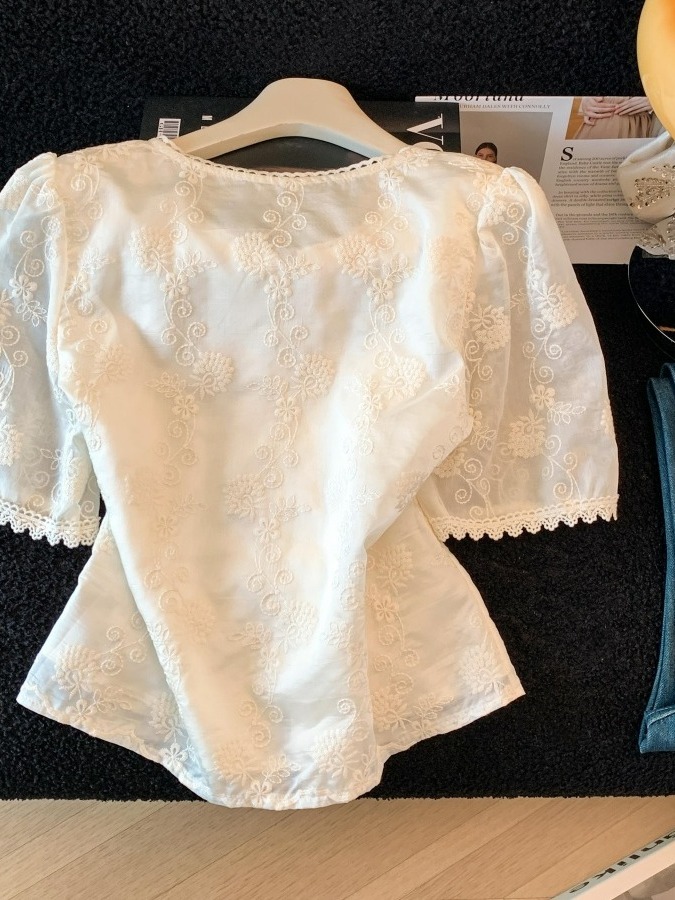 Camisa de Manga Corta con Enca - Embroidery Design Free reseña y precio
