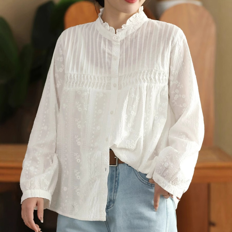 Camisas de algodón con bordado - Embroidery On Shirt reseña y precio