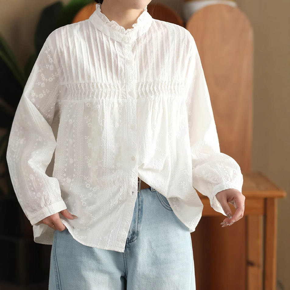 Camisas de algodón con bordado - Embroidery On Shirt reseña y precio