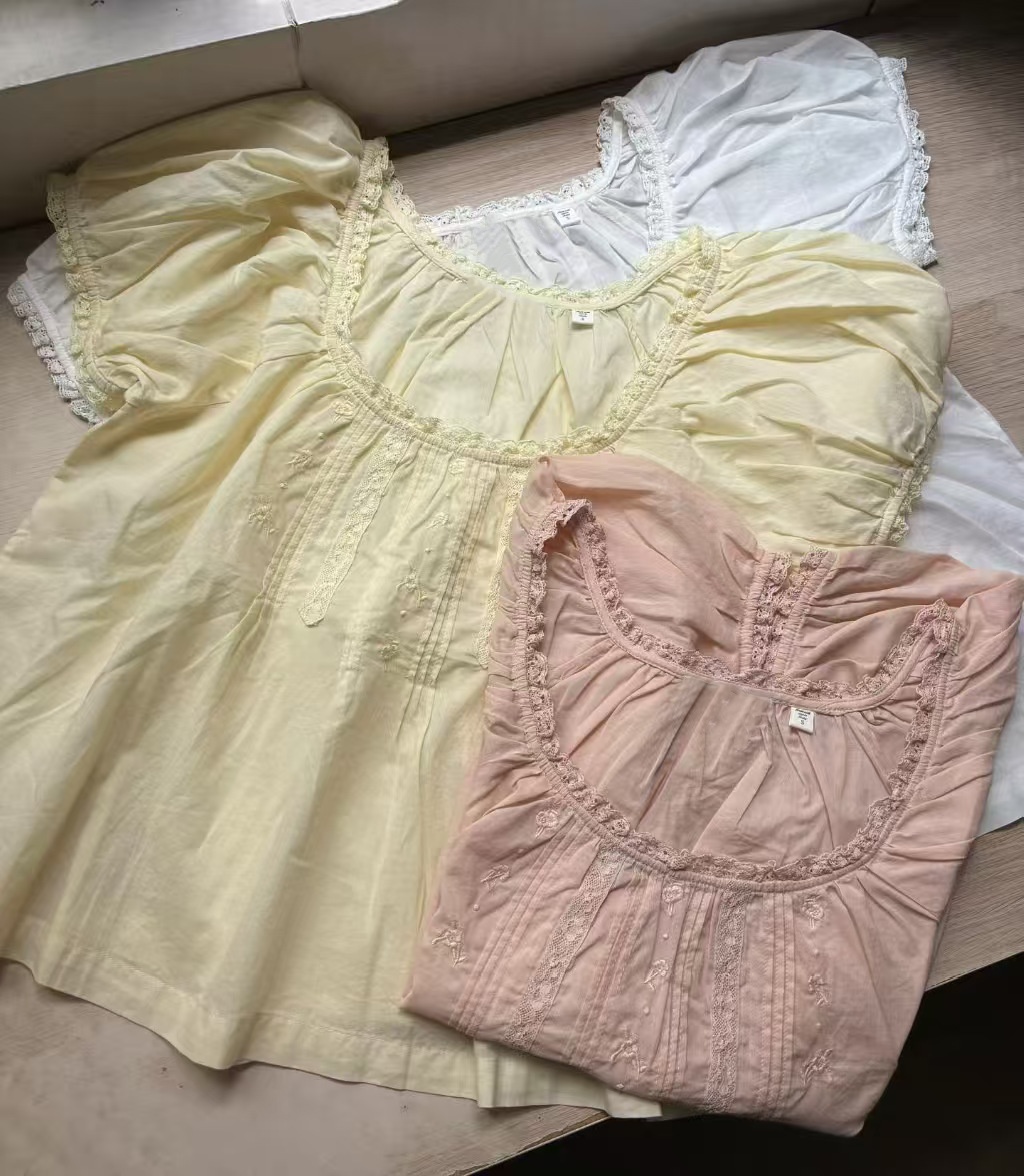 Blusa de Mujer con Encaje y Bo - Embroidery Patches reseña y precio