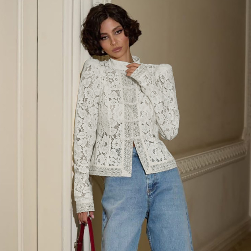 Linad elegante bordado Puff ma - Embroidery On Shirt reseña y precio