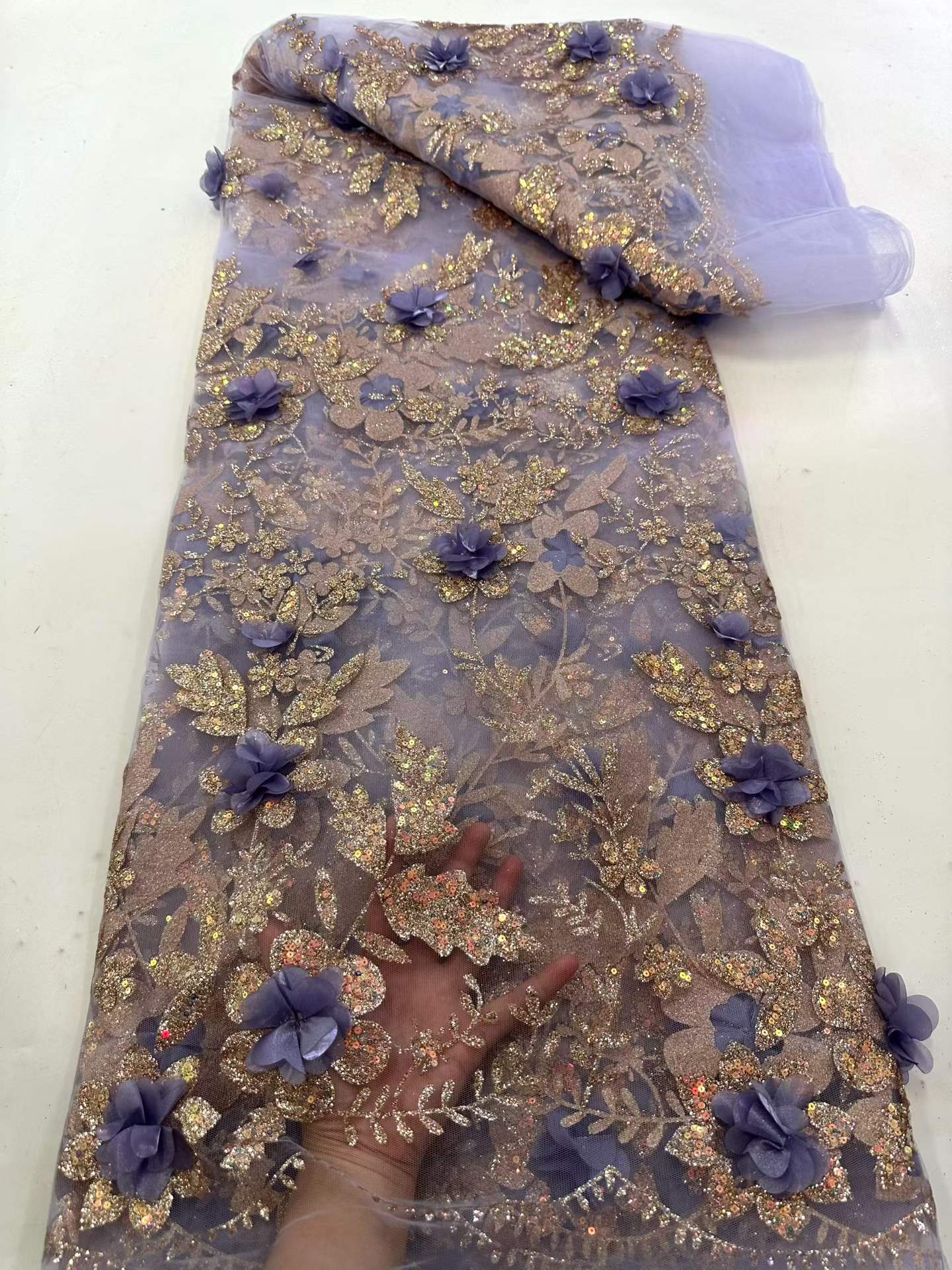 Tela de encaje africana bordad - Embroidery Abaya reseña y precio
