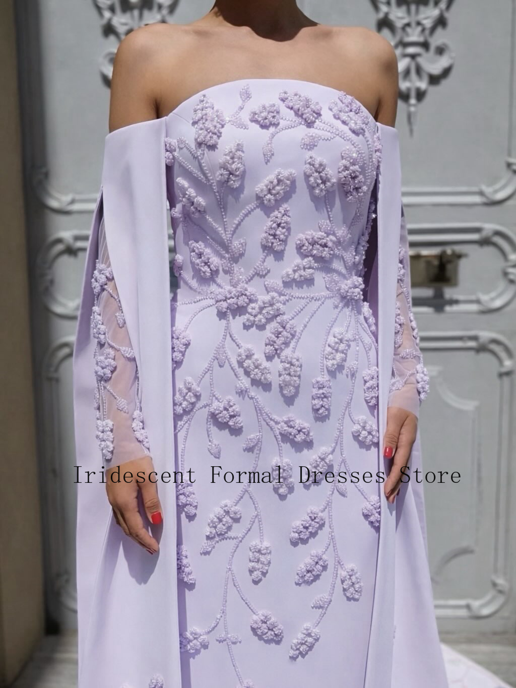 Vestidos de Noche con Flores H - Embroidery Roses reseña y precio