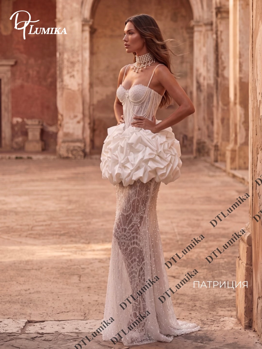 Vestido de Novia Único con Cue - Embroidery Lace reseña y precio