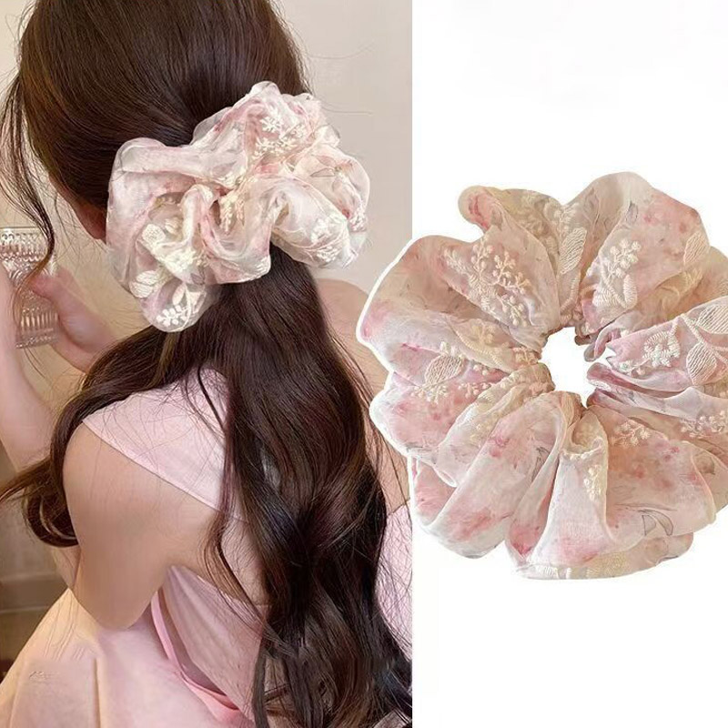 Coleteros grandes de organza c - Embroidery Organza reseña y precio