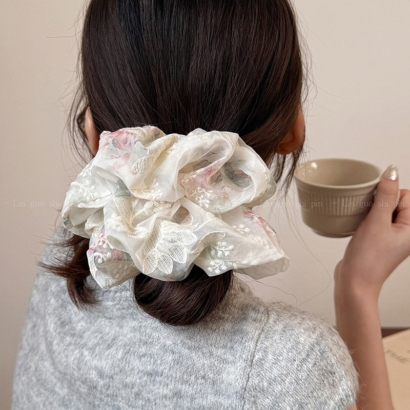 Coleteros grandes de organza c - Embroidery Organza reseña y precio