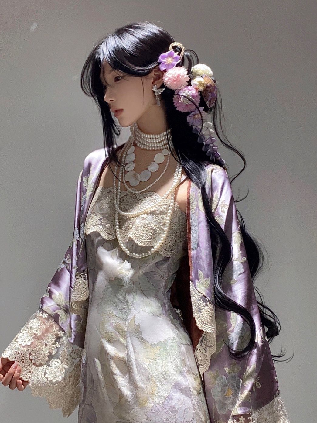 Nuevo conjunto de dos piezas d - Embroidery Cardigan reseña y precio