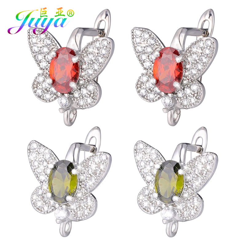 Juya-pendientes de mariposa ch - Embroidery Art reseña y precio