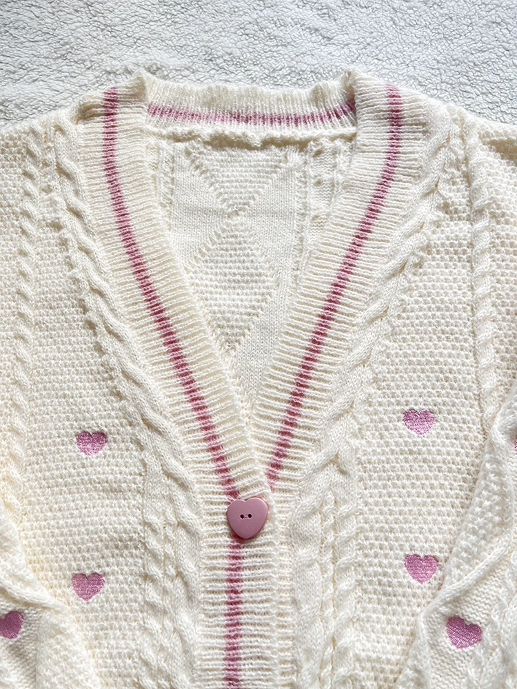 Cárdigan para amantes con parc - Embroidery Lovers reseña y precio