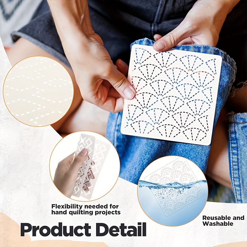 30 Uds plantillas de bordado p - Embroidery Pattern reseña y precio