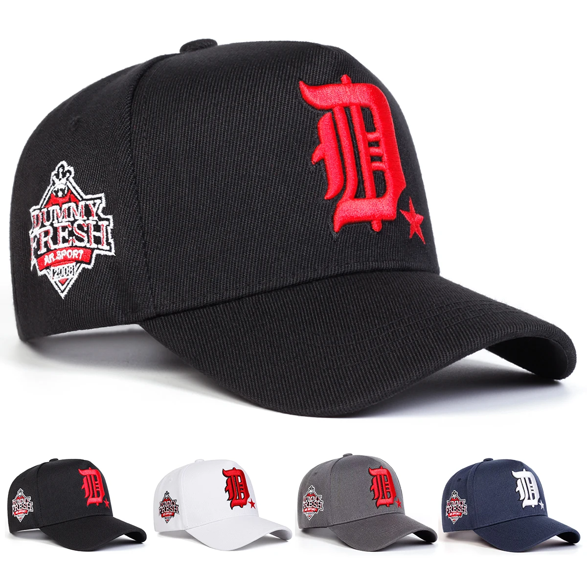 Gorras de Béisbol Unisex con B - Embroidery Gothic reseña y precio