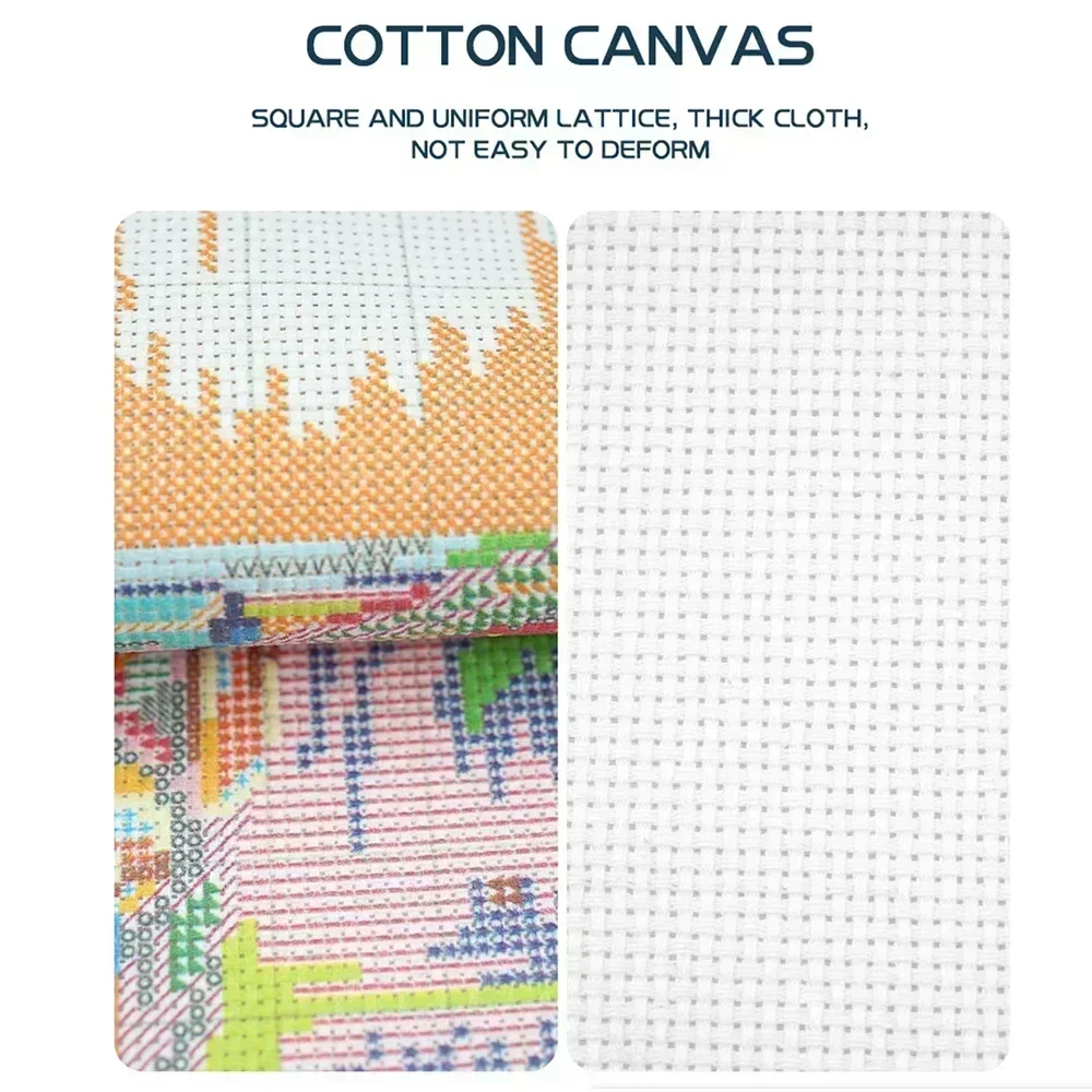 Kit de punto de cruz preimpres - Embroidery Backpack Kit reseña y precio