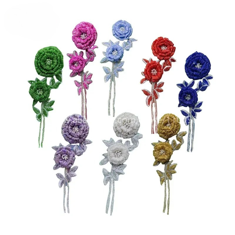 NUEVAS flores de pechos rosas  - Embroidery Roses reseña y precio