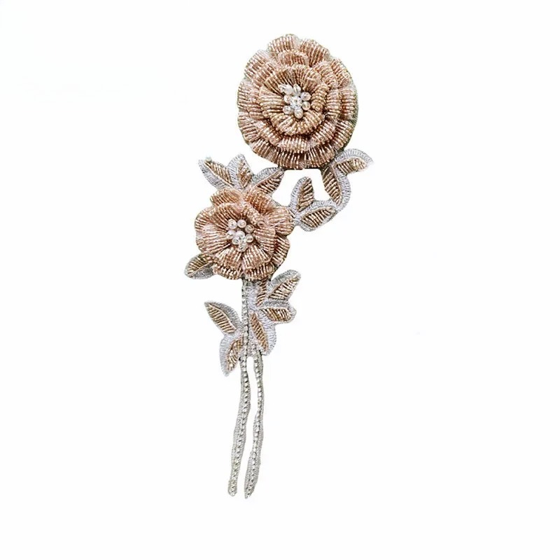 NUEVAS flores de pechos rosas  - Embroidery Roses reseña y precio