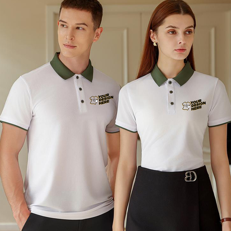 Polo Color Block: impresión de - Embroidery Men Shirt reseña y precio
