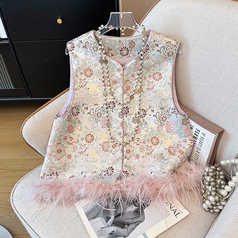 Nuevo Chaleco de Mujer con Cue - Embroidery Vest reseña y precio