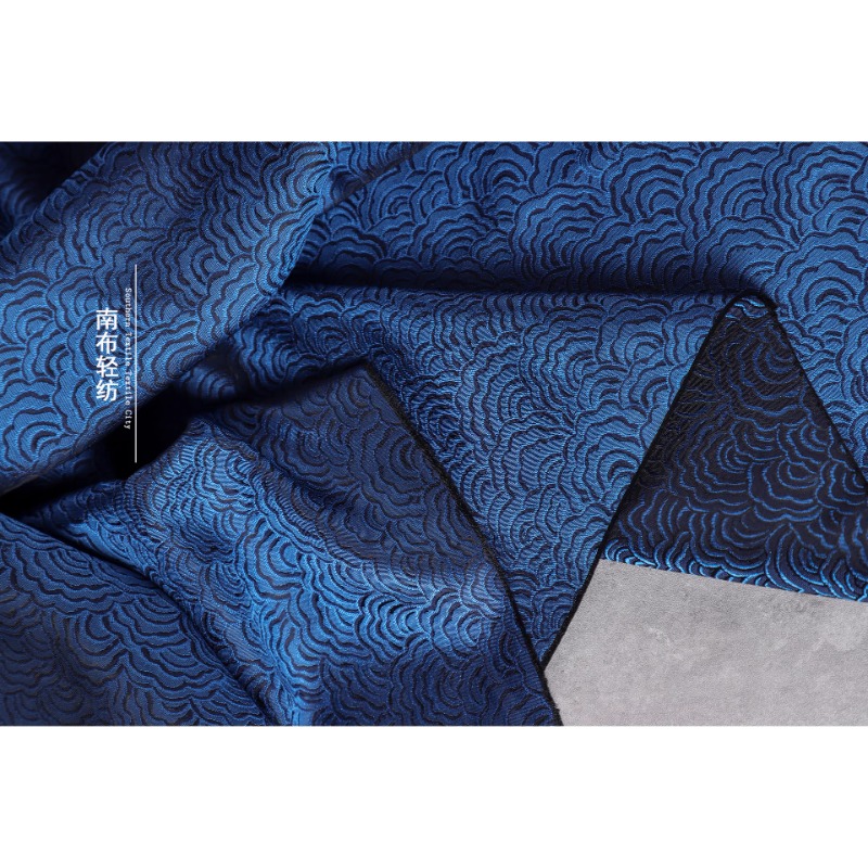 Tela de poliéster Jacquard con - Embroidery Organza reseña y precio