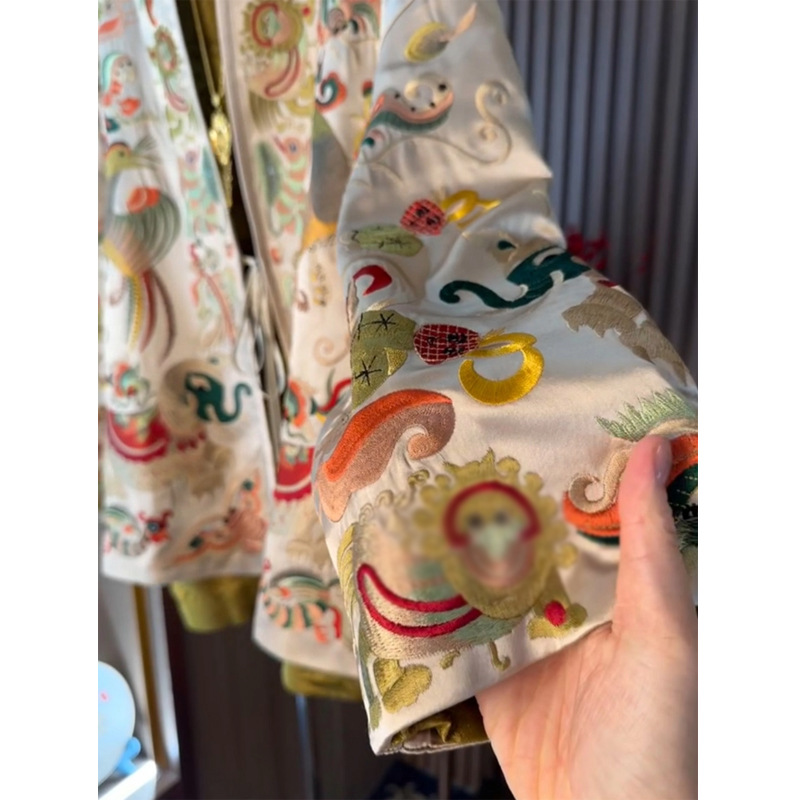 Nuevo Kimono Estilo Chino, Cha - Embroidery Fashion reseña y precio