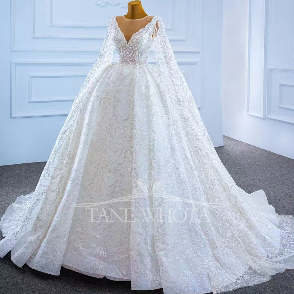 Vestido Casamento 2025 cuello  - Embroidery Organza reseña y precio