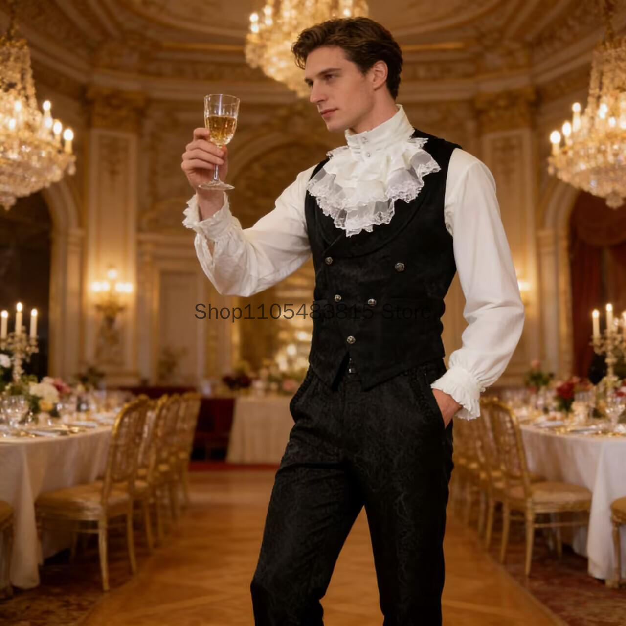 Chaleco Noble Medieval para Ho - Embroidery Vest reseña y precio