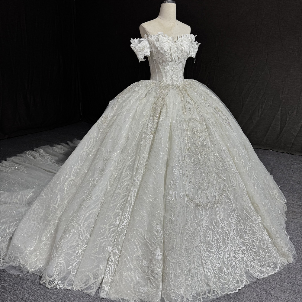 Vestido de novia personalizabl - Embroidery Organza reseña y precio