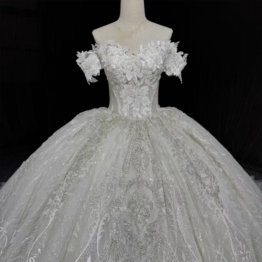 Vestido de novia personalizabl - Embroidery Organza reseña y precio