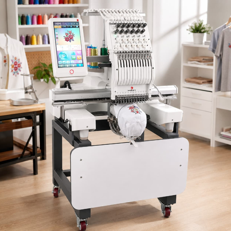 Máquina de Bordar de Doble Cab - Embroidery Machine Computerized reseña y precio